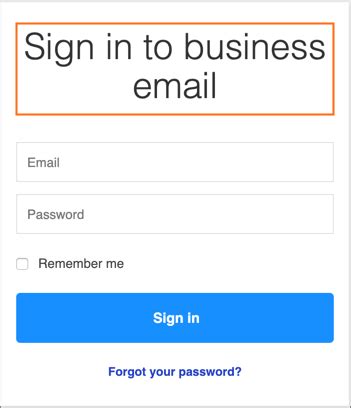 turbify business login